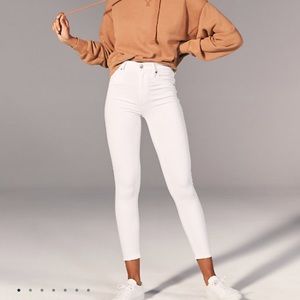 A&F Simone High Rise Ankle jeans